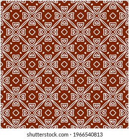 
Geometric vector pattern with triangular elements. Seamless abstract ornament for wallpapers and backgrounds. red and white colors.