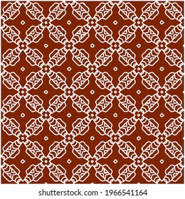 Geometric vector pattern with triangular elements. Seamless abstract ornament for wallpapers and backgrounds. red and white colors.