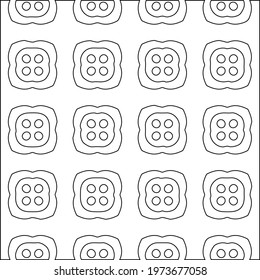 
 Geometric vector pattern with triangular elements. abstract ornament for wallpapers and backgrounds. Black and white colors.