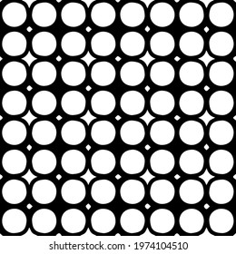  Geometric vector pattern with triangular elements. abstract ornament for wallpapers and backgrounds. Black and white colors.