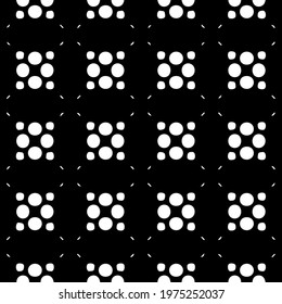  Geometric vector pattern with triangular elements. abstract ornament for wallpapers and backgrounds. Black and white colors.