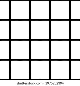  Geometric vector pattern with triangular elements. abstract ornament for wallpapers and backgrounds. Black and white colors.