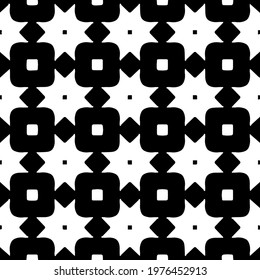  Geometric vector pattern with triangular elements. abstract picture for wallpapers and backgrounds. Black and white ornament.
