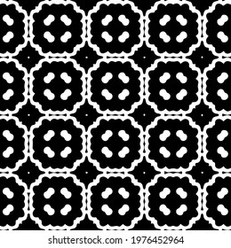  Geometric vector pattern with triangular elements. abstract picture for wallpapers and backgrounds. Black and white ornament.
