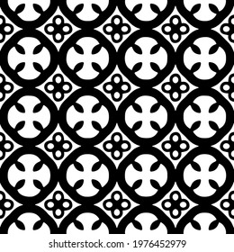  Geometric vector pattern with triangular elements. abstract picture for wallpapers and backgrounds. Black and white ornament.
