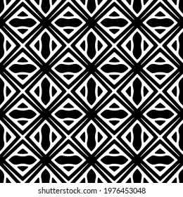  Geometric vector pattern with triangular elements. abstract picture for wallpapers and backgrounds. Black and white ornament.