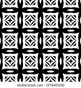  Geometric vector pattern with triangular elements. abstract picture for wallpapers and backgrounds. Black and white ornament.
