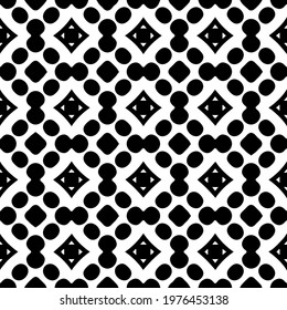  Geometric vector pattern with triangular elements. abstract picture for wallpapers and backgrounds. Black and white ornament.
