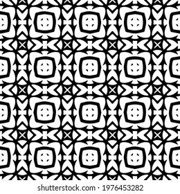  Geometric vector pattern with triangular elements. abstract picture for wallpapers and backgrounds. Black and white ornament.