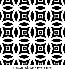  Geometric vector pattern with triangular elements. abstract picture for wallpapers and backgrounds. Black and white ornament.
