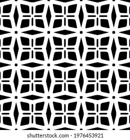  Geometric vector pattern with triangular elements. abstract picture for wallpapers and backgrounds. Black and white ornament.