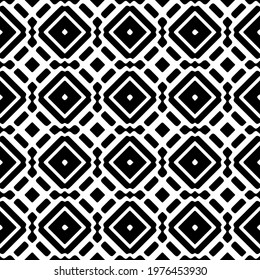  Geometric vector pattern with triangular elements. abstract picture for wallpapers and backgrounds. Black and white ornament.