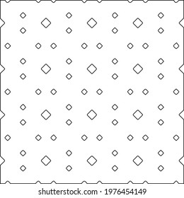  Geometric vector pattern with triangular elements. abstract picture for wallpapers and backgrounds. Black and white ornament.