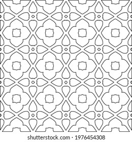 Geometric vector pattern with triangular elements. abstract picture for wallpapers and backgrounds. Black and white ornament.