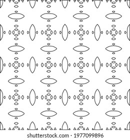  Geometric vector pattern with triangular elements. abstract picture for wallpapers and backgrounds. Black and white ornament.
