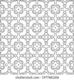  Geometric vector pattern with triangular elements. abstract picture for wallpapers and backgrounds. Black and white ornament.
