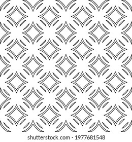  Geometric vector pattern with triangular elements. abstract picture for wallpapers and backgrounds. Black and white ornament.
