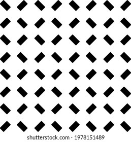  Geometric vector pattern with triangular elements. abstract picture for wallpapers and backgrounds. Black and white ornament.