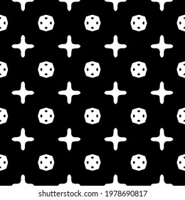  Geometric vector pattern with triangular elements. abstract picture for wallpapers and backgrounds. Black and white ornament.