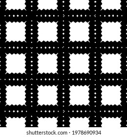  Geometric vector pattern with triangular elements. abstract picture for wallpapers and backgrounds. Black and white ornament.
