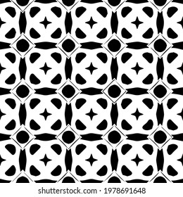  Geometric vector pattern with triangular elements. abstract picture for wallpapers and backgrounds. Black and white ornament.