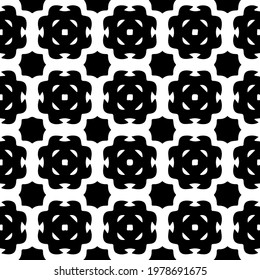  Geometric vector pattern with triangular elements. abstract picture for wallpapers and backgrounds. Black and white ornament.