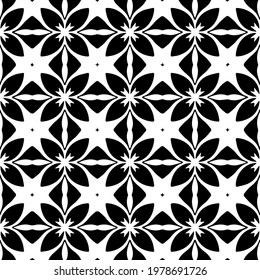  Geometric vector pattern with triangular elements. abstract picture for wallpapers and backgrounds. Black and white ornament.