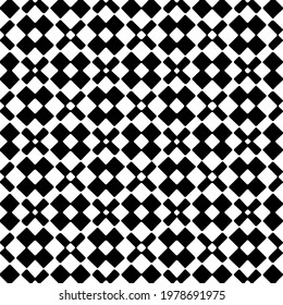  Geometric vector pattern with triangular elements. abstract picture for wallpapers and backgrounds. Black and white ornament.