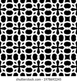  Geometric vector pattern with triangular elements. abstract picture for wallpapers and backgrounds. Black and white ornament.