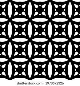  Geometric vector pattern with triangular elements. abstract picture for wallpapers and backgrounds. Black and white ornament.