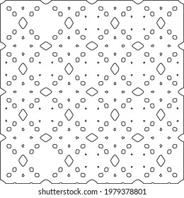 
Geometric vector pattern with triangular elements. abstract picture for wallpapers and backgrounds. Black and white ornament.