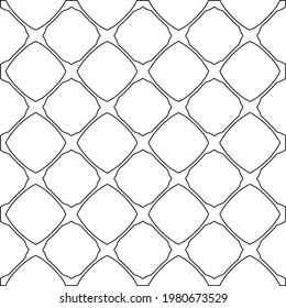 Geometric vector pattern with triangular elements. abstract picture for wallpapers and backgrounds. Black and white ornament.
