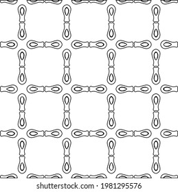 Geometric vector pattern with triangular elements. abstract picture for wallpapers and backgrounds. Black and white ornament.