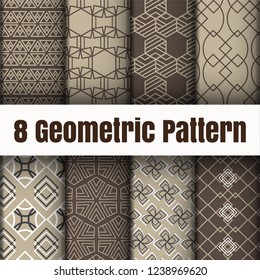 Geometric vector pattern wallpaper background surface textures