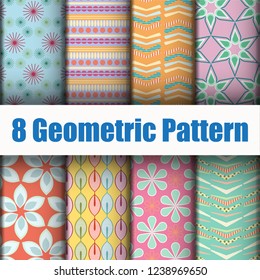 Geometric vector pattern wallpaper background surface textures