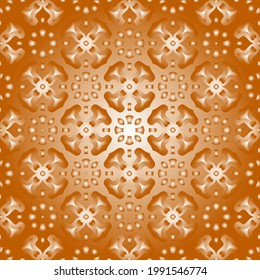 Geometric vector pattern with yellow and white gradient. simple ornament for wallpapers and backgrounds.