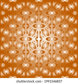 Geometric vector pattern with yellow and white gradient. simple ornament for wallpapers and backgrounds.
