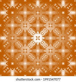 Geometric vector pattern with yellow and white gradient. simple ornament for wallpapers and backgrounds.