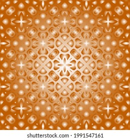 Geometric vector pattern with yellow and white gradient. simple ornament for wallpapers and backgrounds.