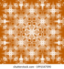 Geometric vector pattern with yellow and white gradient. simple ornament for wallpapers and backgrounds.