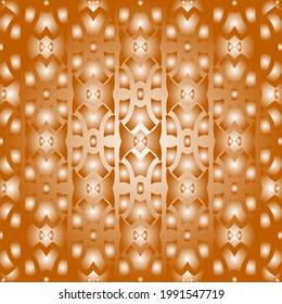 Geometric vector pattern with yellow and white gradient. simple ornament for wallpapers and backgrounds.