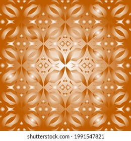 Geometric vector pattern with yellow and white gradient. simple ornament for wallpapers and backgrounds.