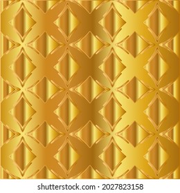 Geometric vector pattern with yellow and white gradient. gold ornament for wallpapers and backgrounds.