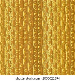 Geometric vector pattern with yellow and white gradient. gold ornament for wallpapers and backgrounds.