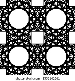 Geometric vector seamless pattern