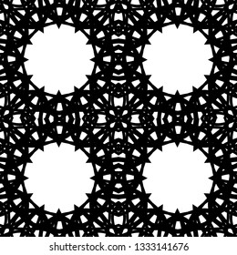 Geometric vector seamless pattern