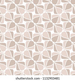Geometric Vector Seamless Pattern. Abstract Art Deco Background. Classic Stylish Texture.