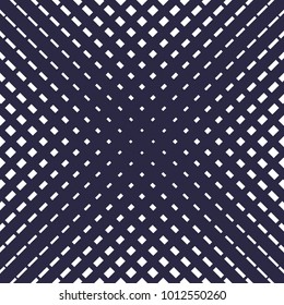 Geometric vector seamless pattern with crossed lines, abstract background. Simple minimalistic black and white design.