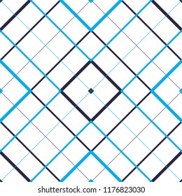 Geometric vector seamless pattern with crossed lines, abstract background. Simple minimalistic design.