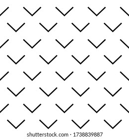 Geometric vector seamless pattern for geological maps or for printing on textiles.